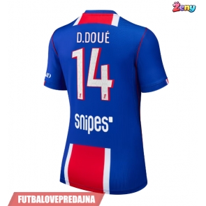 Lacne Ženy Futbalové dres Paris Saint-Germain Desire Doue #14 2026-27 Krátky Rukáv - Domáci